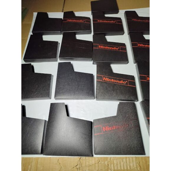 Lot of 17 OEM Nintendo NES Black Dust Jackets - Picture 10 of 10